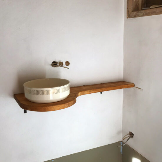 Bad: Bau des Waschtischs
