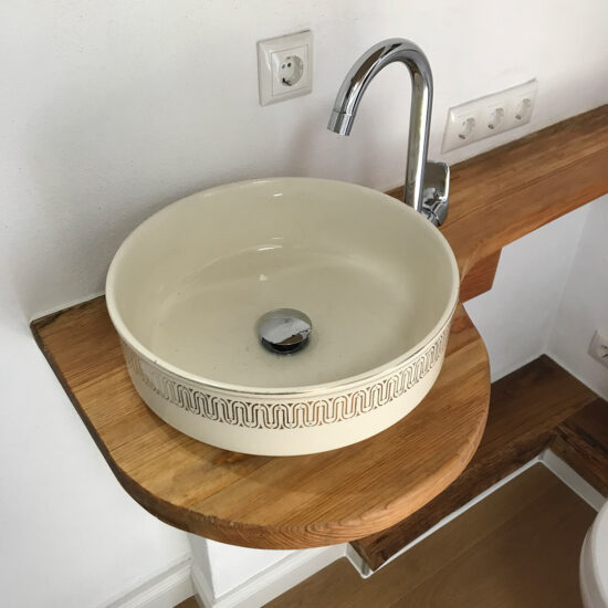 Bad: Waschbecken