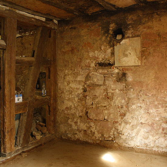 Esszimmer: Bauphase | Historische Öfen