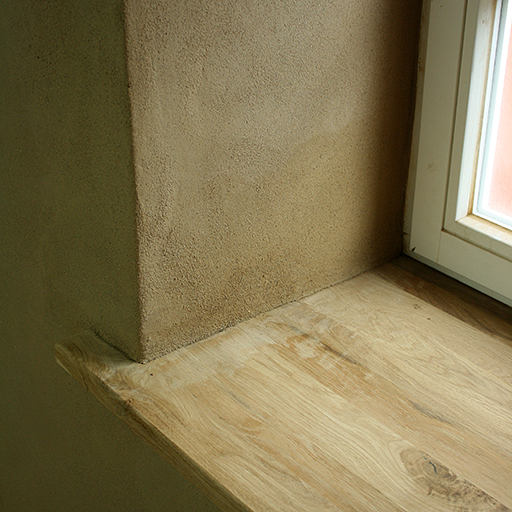 Esszimmer: Bauphase | Fensterbank