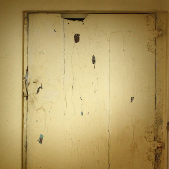 Küche | Bauphase | Historischer Kühlschrank
