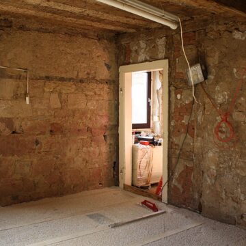 Wohnzimmer: Bodenaufbau